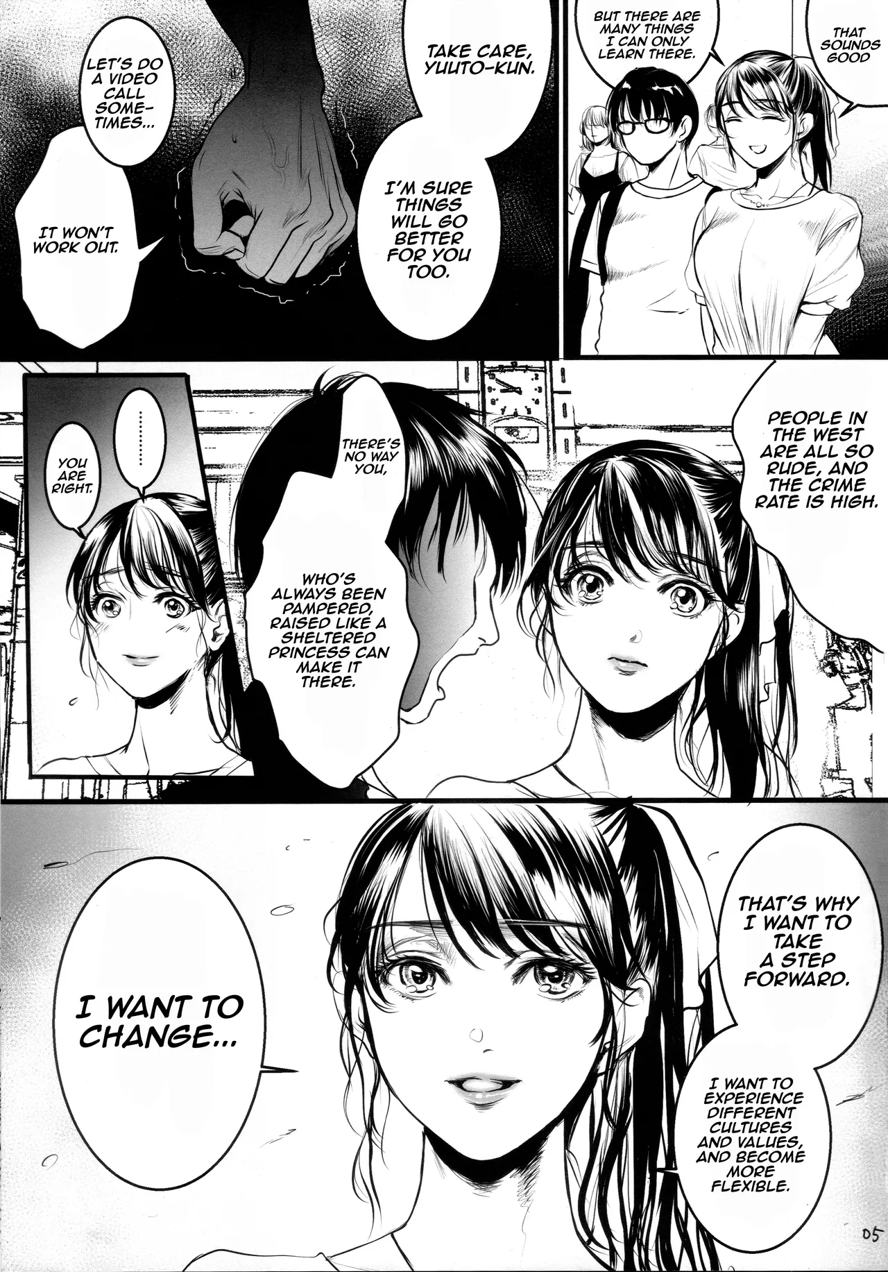 Hentai Manga Comic-She was supposed to be my Yoshiko - Temporary version-Read-4